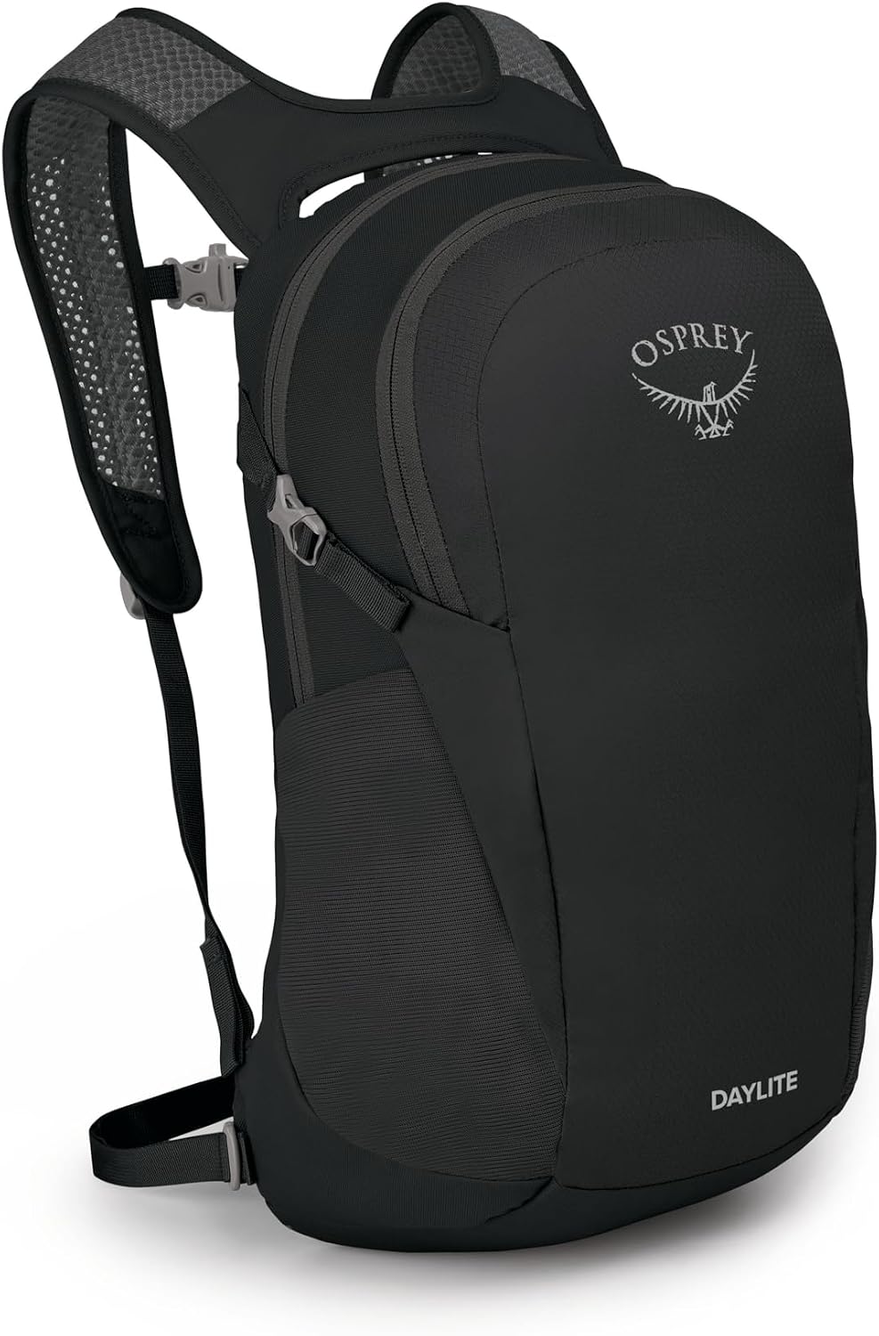 Black Osprey Daylite 13-litre backpack, an optional day-bag example